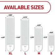Command Heavy Duty Picture Hangers, Hold 20 lbs, White, Damage-Free Hanging, 8 Pairs Adhesive Strips