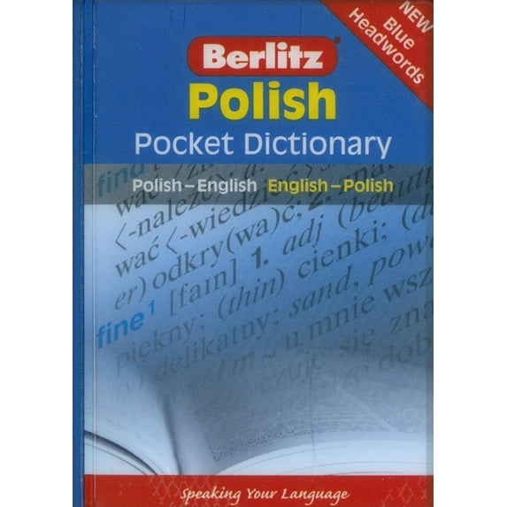 Pre-Owned Berlitz Polish Pocket Dictionary: Polish-English / English-Polish (Vinyl Bound) 9812469435 9789812469434
