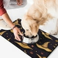 thumbnail image 2 of Happy Halloween Dog Mat for Food and Water Absobing Durable 17x30 Inch Dog Water Mat Spider Bat Pet Feeding Mat Dog Water Bowl Mat for Messy Drinker, 2 of 7
