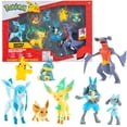 thumbnail image 1 of Pokemon Characters Set 8Pack 5-11cm - Pokemon Games New 2023 - Garchomp, Pikachu, Eevee, Lucario, Riolu, Munchlax, Glaceon & Leafeon -Figurine Pokemon Action Figure - Official Pokemon Toys, 1 of 5