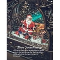 thumbnail image 4 of Christmas Snow Lantern with Music, Battery Operated Lighted Swirling Glitter Water Lantern with Timer for Christmas Home Decoration, Black Santa, 4 of 7