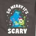 thumbnail image 3 of Monsters Inc - So Merry Its Scary - Men's Short Sleeve Graphic T-Shirt, 3 of 5
