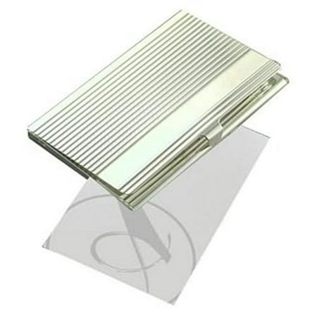 UPC 633944315512 product image for Natico Originals 60-155 Silver Business Card Case | upcitemdb.com