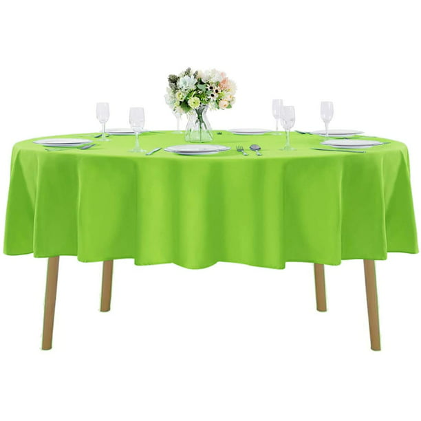 70 Inch Round Tablecloth Washable, How Much Fabric Do I Need To Make A 70 Inch Round Tablecloth