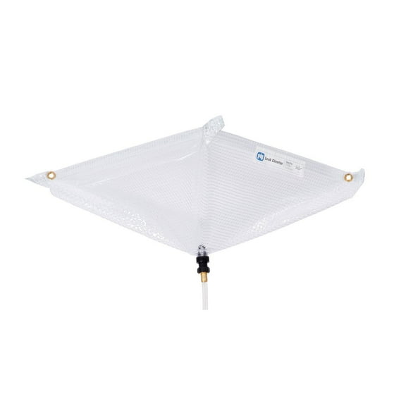 PIG Roof Leak Diverter Tarp - 2.5' x 2.5' - Clear - TLS552-CL