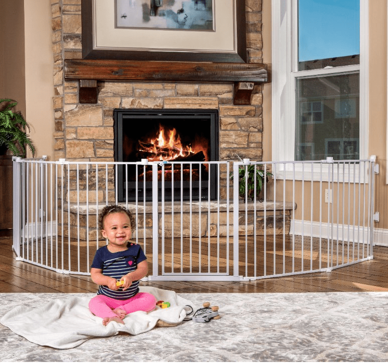 Buy Regalo 192 inch Super Wide Adjustable Baby Gate and Play Yard, 4in