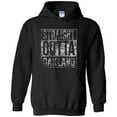 thumbnail image 6 of UGP Campus Apparel Straight Outta Oakland - California Football Hometown Pride Hoodie - X-Large - Black, 6 of 6