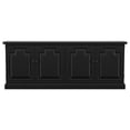 thumbnail image 4 of Florence 4-door Dining Sideboard Buffet Distressed Black, 4 of 12