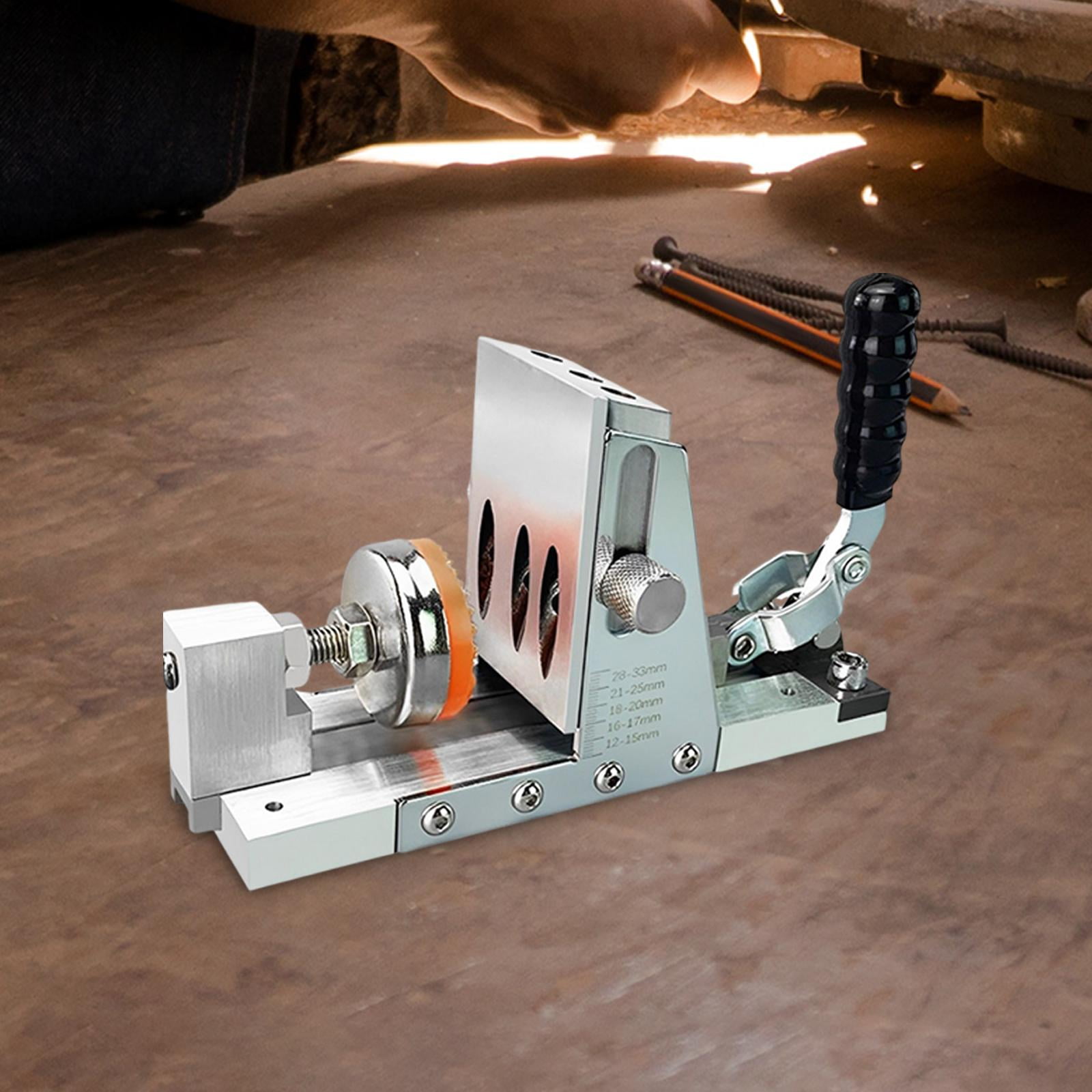 Pocket Hole Jig Tool , Hole Screw Clamp System Drill Guide Puncher Drill Hole for Joinery Men Woodwork Carpentry DIY Projects