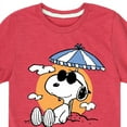 thumbnail image 3 of Peanuts - Snoopy Beach Day - Toddler And Youth Short Sleeve Graphic T-Shirt, 3 of 6