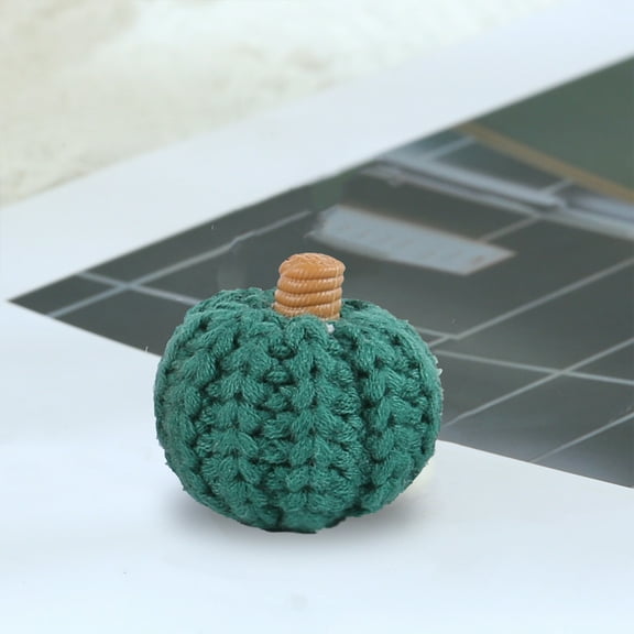 Sunjoy Tech Handmade Knitted Pumpkin Ornaments,Yarn Pumpkin Decoration,Hand Woven Mini Pumpkin Decor Party Supplies 1Pc