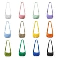 thumbnail image 2 of Bolso de nube plisado de tamaño pequeño para mujer, bolso de hombro de algodón con forma de rombos y cuadros ligeros tipo bola de masa hervida, 2 of 2