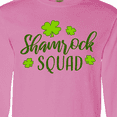 thumbnail image 4 of Inktastic Shamrock Squad with Four Leaf Clovers Long Sleeve T-Shirt, 4 of 5