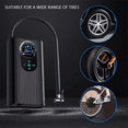 thumbnail image 4 of 12V Car Tire Inflator High Precision Electric Air Compressor Quick Inflating Auto Air Compressor for Car Auto, 4 of 7