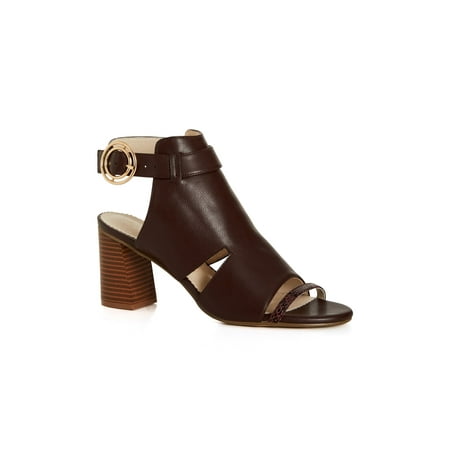 

City Chic Women s Wide Fit Buckle Leona Shootie