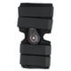 thumbnail image 1 of Soporte para articulación de rodilla de pierna, rodillera ajustable y transpirable, soporte fijo para esguince, color negro, 1 of 8