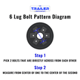 thumbnail image 3 of The Trailer Parts Outlet - 6k Trailer Axle Hub - 6 Lug, Idler Hub Assembly with Grease, 3 of 4