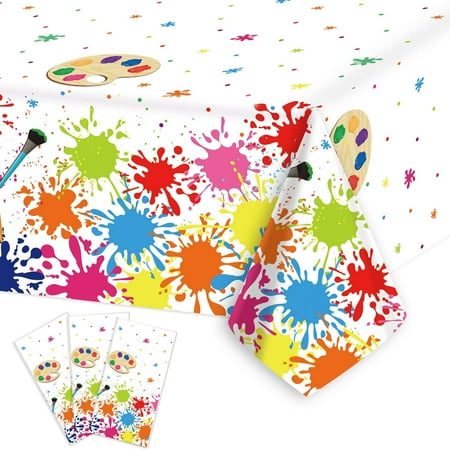 

gisgfim 1 Pcs Art Paint Tablecloth Party Supplies