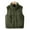Army Green, variant on LYMAYTER Kids Vest for Boys Girls Sleeveless Warm Waistcoat Toddler Fall Winter Fleece Thickened Tank 5-12 Years