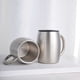 thumbnail image 2 of Moyic Taza de acero inoxidable de doble pared de 400ml, cerveza, leche, café, tazas para beber, botella de vientre grande fría y caliente aislada, Juegos de servir café y té Moyic HA081896-00, 2 of 6