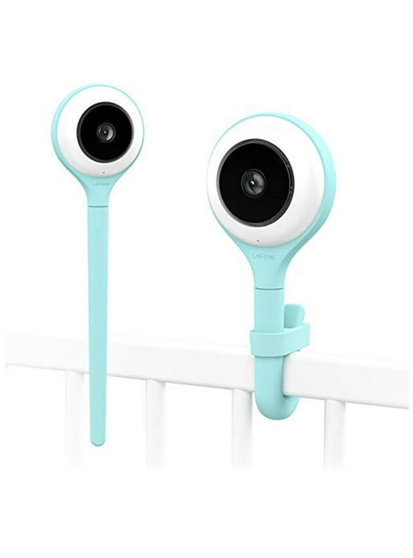 Lollipop Baby Camera with True Crying Detection (Turquoise) Smart baby monitor with camera and audio with two way talk back