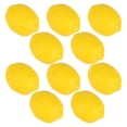 thumbnail image 4 of Fake Fruit Home House Kitchen Party Decoration Artificial Lifelike Simulation Amarillo Lemon 10Pcs Set, 4 of 10