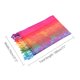 thumbnail image 5 of Bufanda Color Degradado Para Mujeres Borla Suave Envoltura Envoltura Multicolor Floral Naranja 71"x27.5", 5 of 7
