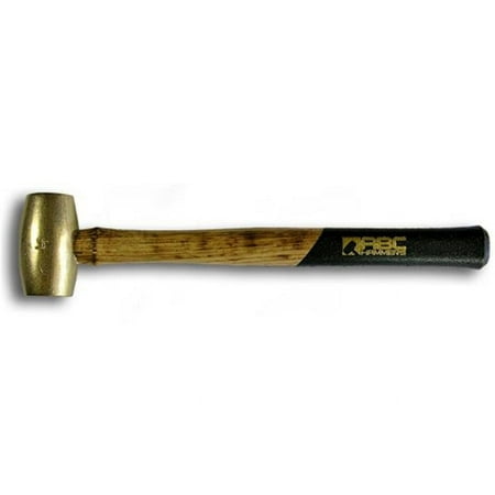 UPC: 0855707004031 | ABC Hammers 4 Lb. Brass Hammer With 18 In. Wood Handle