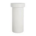 thumbnail image 7 of Christopher Knight Home Minimalist 24” H MGO Plant Stand with Ribbed Design, Indoor/Outdoor, White, 7 of 7