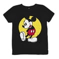 thumbnail image 2 of Conjunto Mickey Mouse Talla 10 Bermuda y Playera con Estampado Negro y Gris Jaspe, 2 of 3