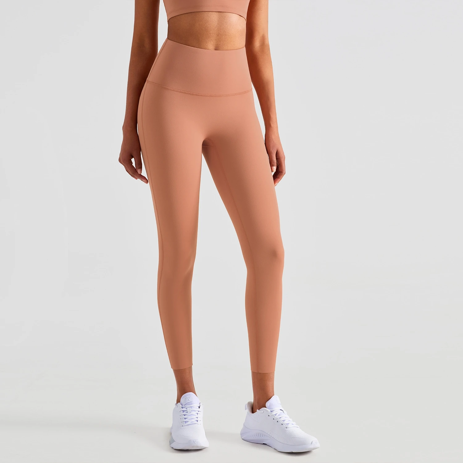 Lycra Yoga Pants Women Four-way Stretch Sports Leggings Without T-line Gym High Waist Seamless Leggings Sport Women Fitness