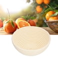 thumbnail image 4 of Bread Proofing Basket, Safe Bread Fermentation Basket Innovative Shape Washable  For Friends For Home For Family For Bakery Beige Round 20x8cm, 4 of 8