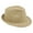 Brown, variant on Meidiya Unisex Classic Wide Brim Floppy Panama Hat Exquisite Linen Hat Summer Men Women Panama Cap Sun Hat