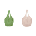thumbnail image 1 of Bolso Mano Ganchillo para Mujer Tejido A La Playa Malla Verano () Verde, 1 of 4