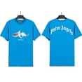 thumbnail image 1 of Versión correcta de PA camiseta de manga corta Palm Angel Decapitated Bear Angels Butterfly Print Teddy Bear Love Half SleeveTiburón azul decapitado del lago, 1 of 5