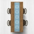 thumbnail image 2 of Creative Products Centered Blue Boho Circle 16 x 90 Poly Twill Table Runner, 2 of 3