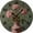 VV10, variant on Eveokoki DIY Wall Clock 10 Inch Battery Operated Vintage Round Wooden Clocks Pink Flowers Decor Silent Wall Clock for Home Kitchen Office Decoration