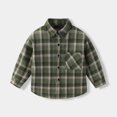 thumbnail image 2 of Veste Décontractée pour Garçons, Chemise à Manches Longues avec Col Rabattu, Vêtement d'Extérieur Doux pour Garçons pour le Printemps et l'Automne, Haut Polyvalent pour un Usage Quotidien, Voyage Ou Maison, 2 of 5