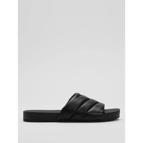 Haze Nappa Leather Slide Sandal