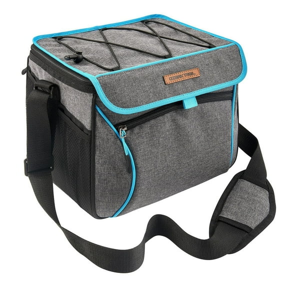 Ozark Trail 24-Can Collapsible Cooler with Hard Liner ,Vintage Color, Volume Capacity Is 8.37Qt(24 Can), Cooler