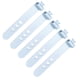 thumbnail image 1 of 5x organizador de cables reutilizable Hugo sujeción de cables bridas de silicona Azul claro, 1 of 9