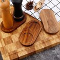 thumbnail image 4 of Salt and pepper mill tray, wooden tray, salt and pepper mill, 4 of 4