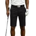 thumbnail image 5 of GrmtClth Mens Casual Shorts Solid Color Straight Leg Dress Golf Shorts Flat Front Regular Fit Summer Business Daily Wear With Belt Loops Black 29, 5 of 5