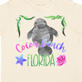 thumbnail image 4 of Inktastic Cocoa Beach Florida Cute Swimming Manatee Boys or Girls Toddler T-Shirt, 4 of 5