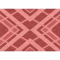 thumbnail image 1 of Ahgly Company Machine Washable Indoor Rectangle Transitional Red Area Rugs, 2' x 5', 1 of 7