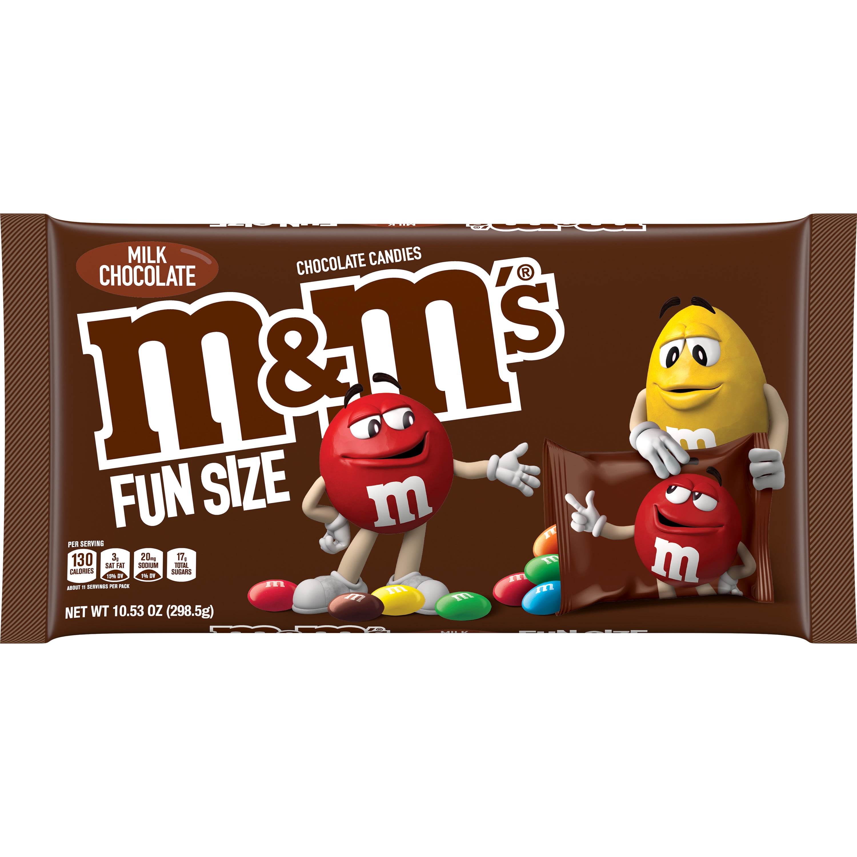 M&M's Fun Size Milk Chocolate Candy - 10.53 oz Bag