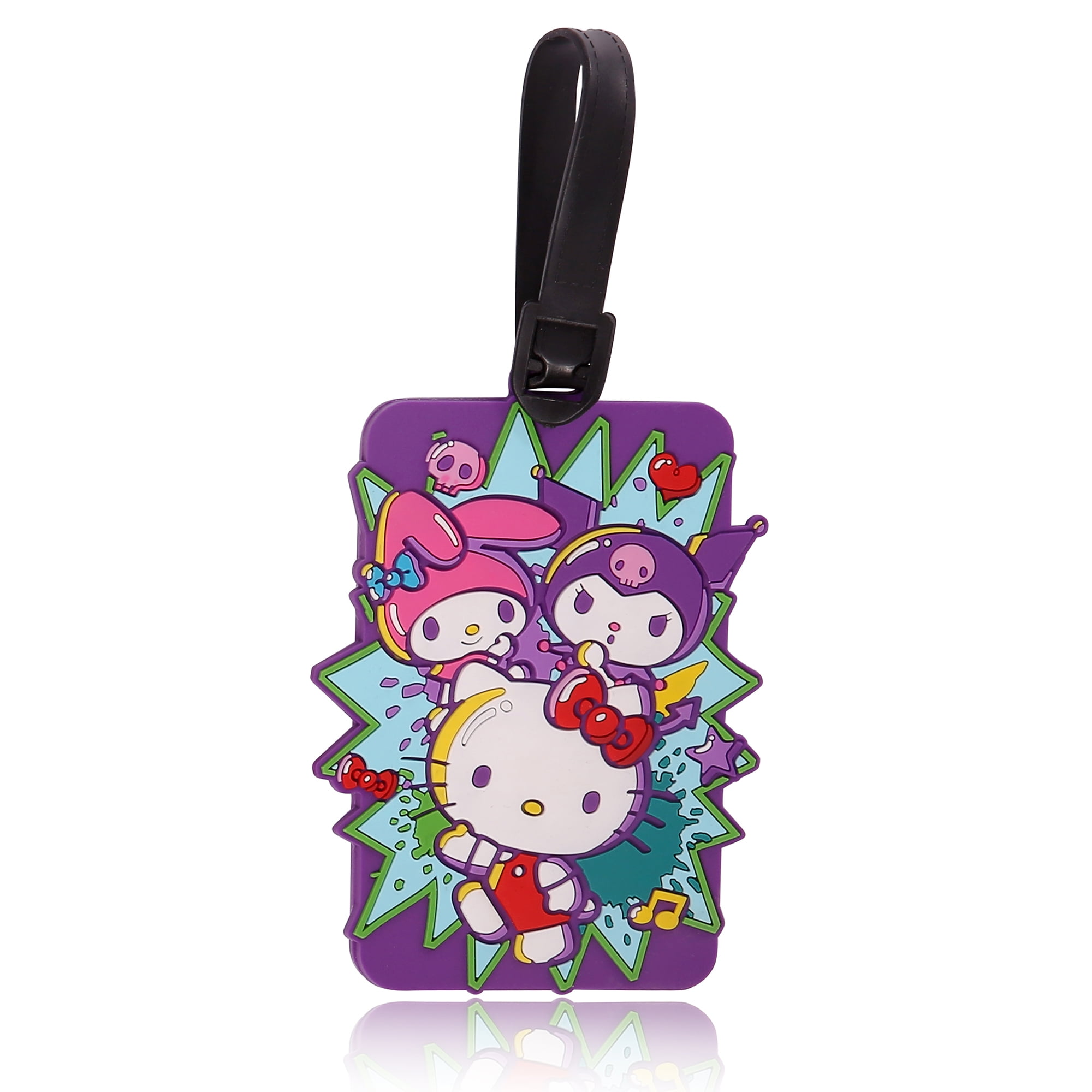 Sanrio Hello Kitty & Friends 4-Piece Luggage Tag Set - Cute Travel Essentials