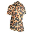 thumbnail image 3 of joogoo Leopard Watercolor Men's Cycling Jerseys Mountain Bike Short Sleeve Tops M, 3 of 7