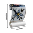 thumbnail image 6 of Peel and Stick Waterproof Border Wall Decor Removable Self Adhesive PVC Vintage Tiles Sticker Wallpaper for Kitchen Bathroom Mirror, 4"x118", 6 of 9