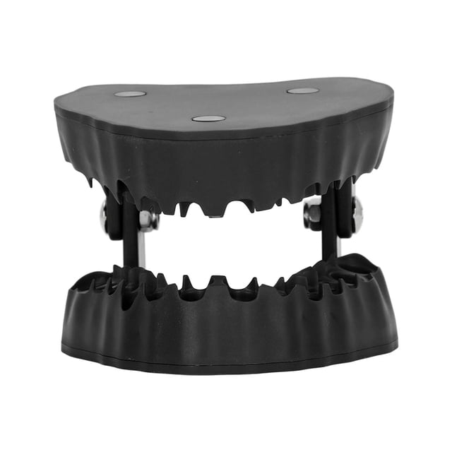 Portabrocas para dentaduras postizas, organizador de 28 brocas, portabrocas portátil con imán, color negro